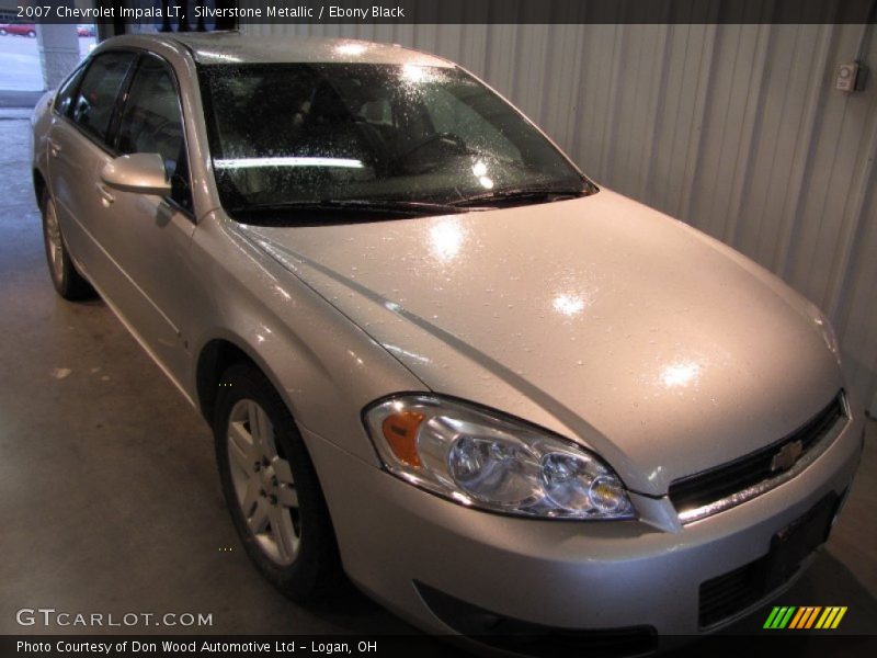 Silverstone Metallic / Ebony Black 2007 Chevrolet Impala LT