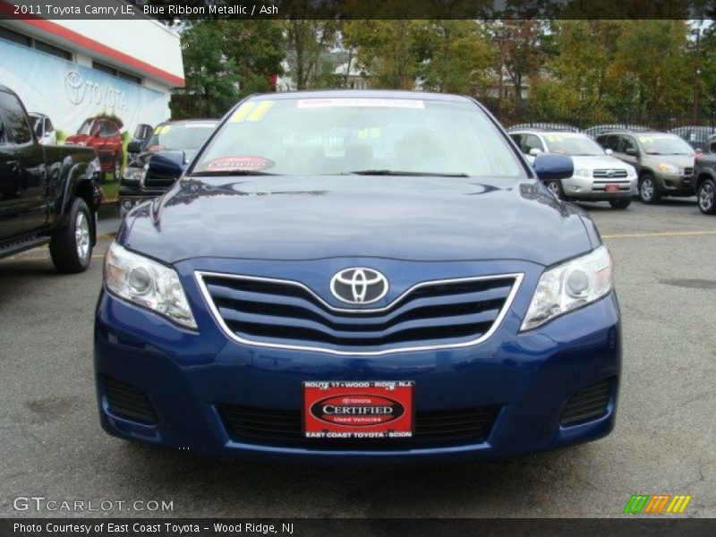 Blue Ribbon Metallic / Ash 2011 Toyota Camry LE
