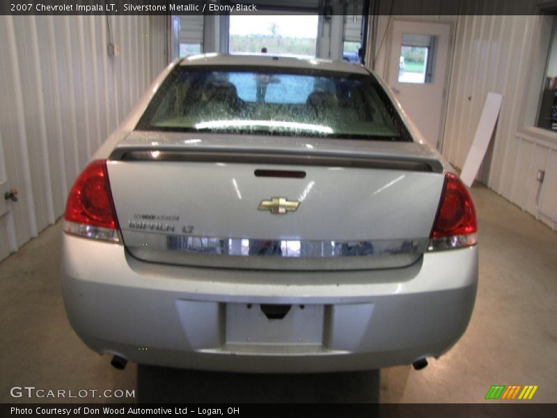 Silverstone Metallic / Ebony Black 2007 Chevrolet Impala LT