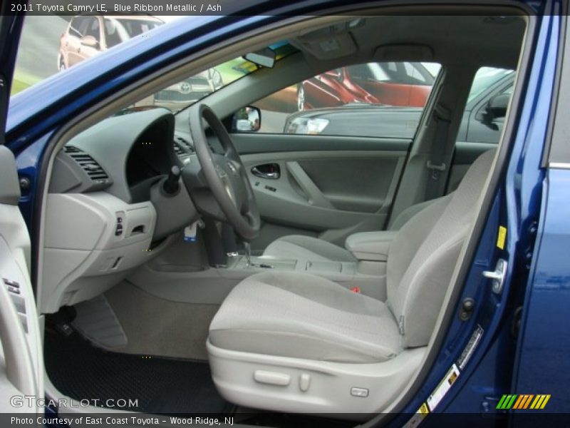 Blue Ribbon Metallic / Ash 2011 Toyota Camry LE
