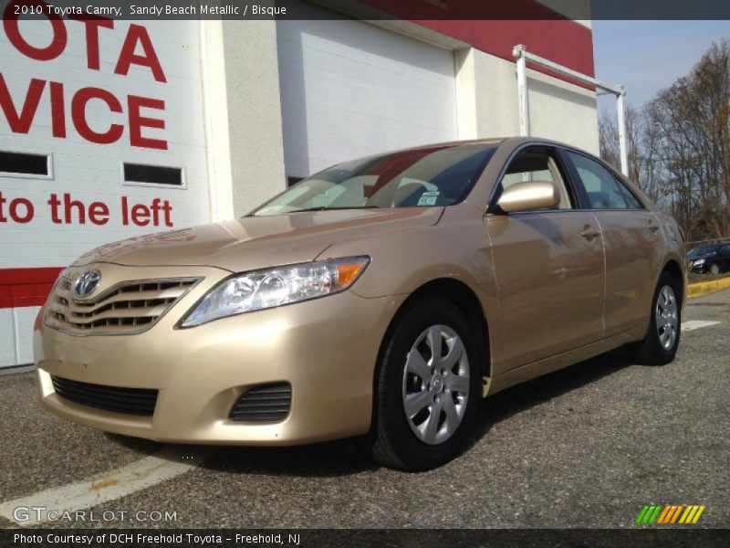 Sandy Beach Metallic / Bisque 2010 Toyota Camry