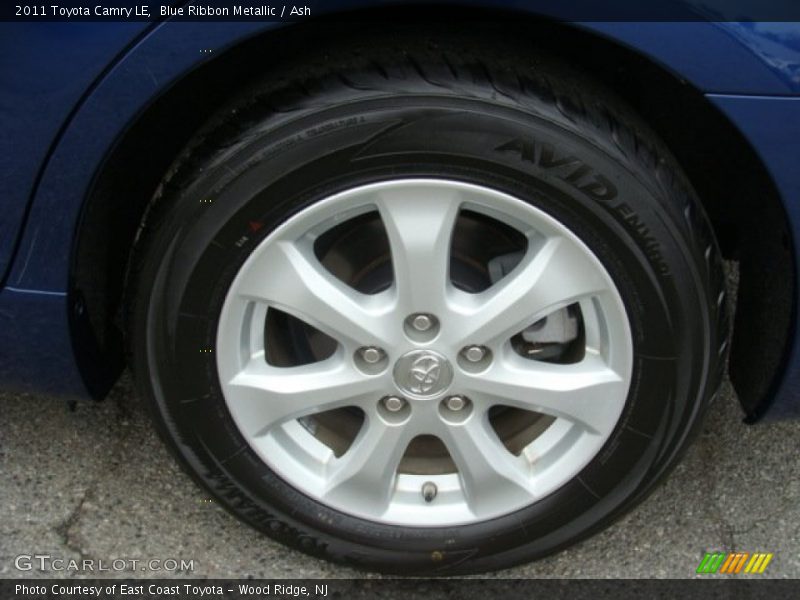 Blue Ribbon Metallic / Ash 2011 Toyota Camry LE