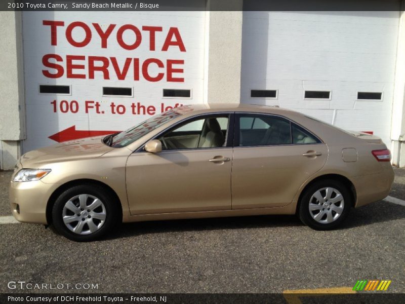 Sandy Beach Metallic / Bisque 2010 Toyota Camry