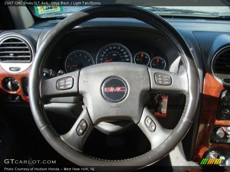 Onyx Black / Light Tan/Ebony 2007 GMC Envoy SLT 4x4