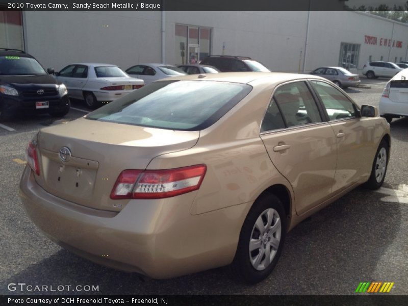 Sandy Beach Metallic / Bisque 2010 Toyota Camry