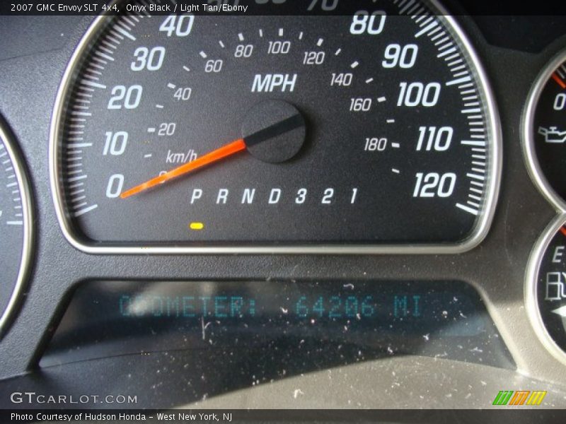 Onyx Black / Light Tan/Ebony 2007 GMC Envoy SLT 4x4