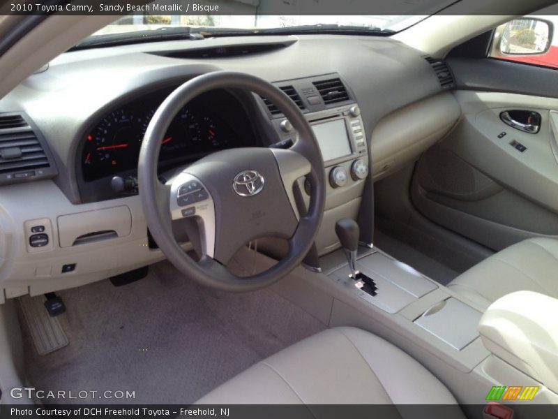 Sandy Beach Metallic / Bisque 2010 Toyota Camry
