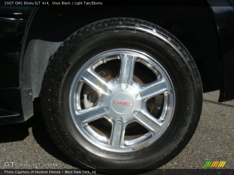 Onyx Black / Light Tan/Ebony 2007 GMC Envoy SLT 4x4