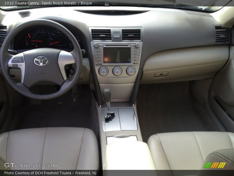 Sandy Beach Metallic / Bisque 2010 Toyota Camry