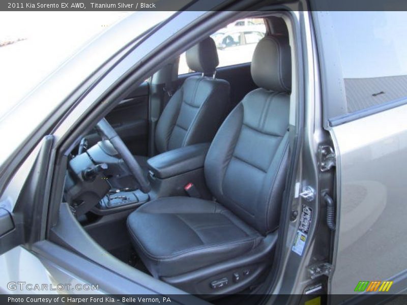 Titanium Silver / Black 2011 Kia Sorento EX AWD
