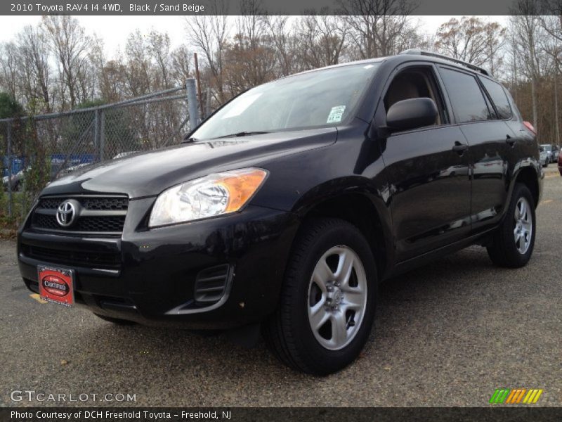Black / Sand Beige 2010 Toyota RAV4 I4 4WD