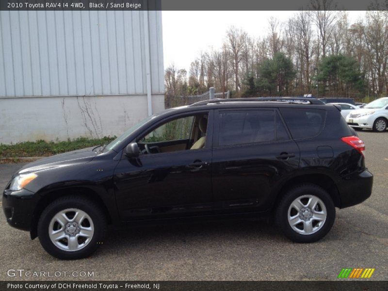 Black / Sand Beige 2010 Toyota RAV4 I4 4WD