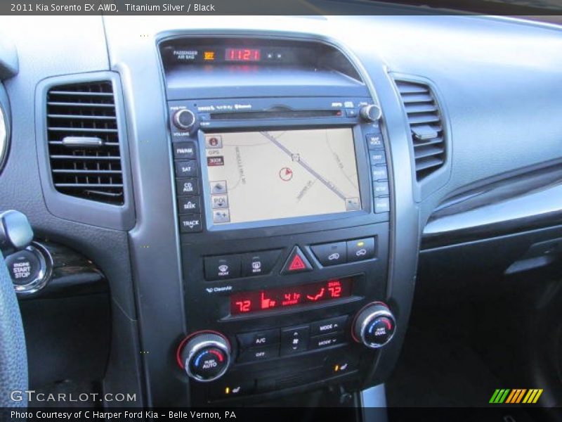 Titanium Silver / Black 2011 Kia Sorento EX AWD