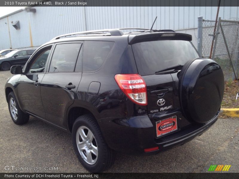 Black / Sand Beige 2010 Toyota RAV4 I4 4WD