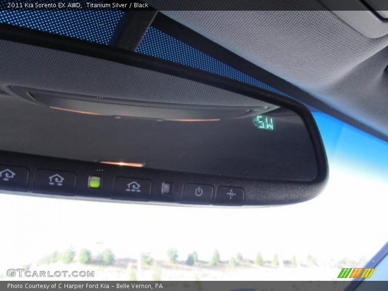 Titanium Silver / Black 2011 Kia Sorento EX AWD
