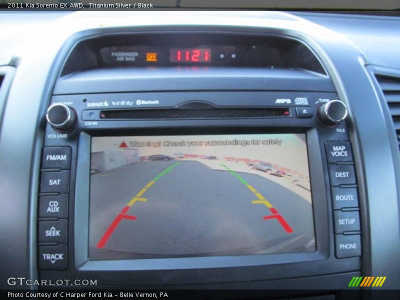 Titanium Silver / Black 2011 Kia Sorento EX AWD