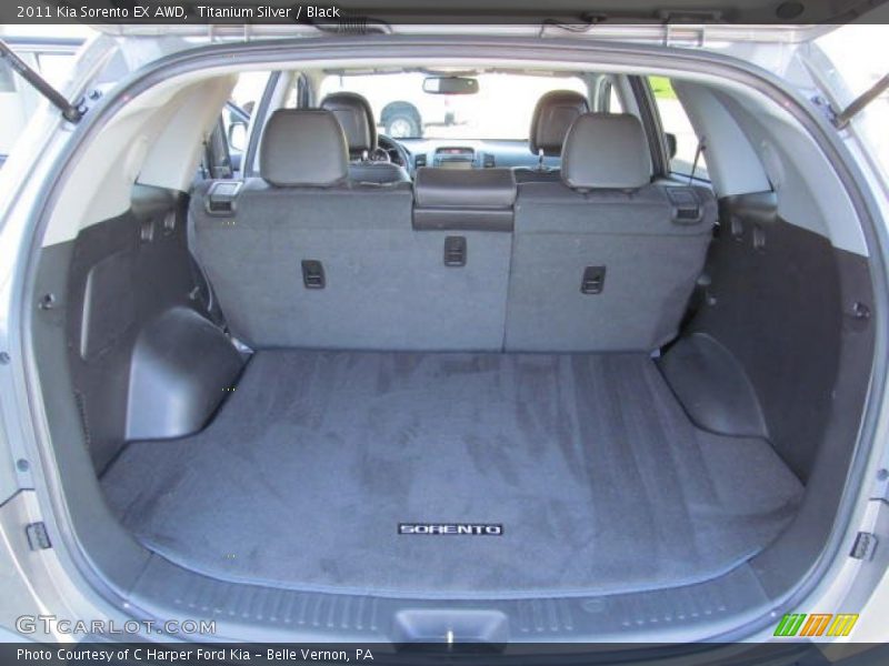 Titanium Silver / Black 2011 Kia Sorento EX AWD