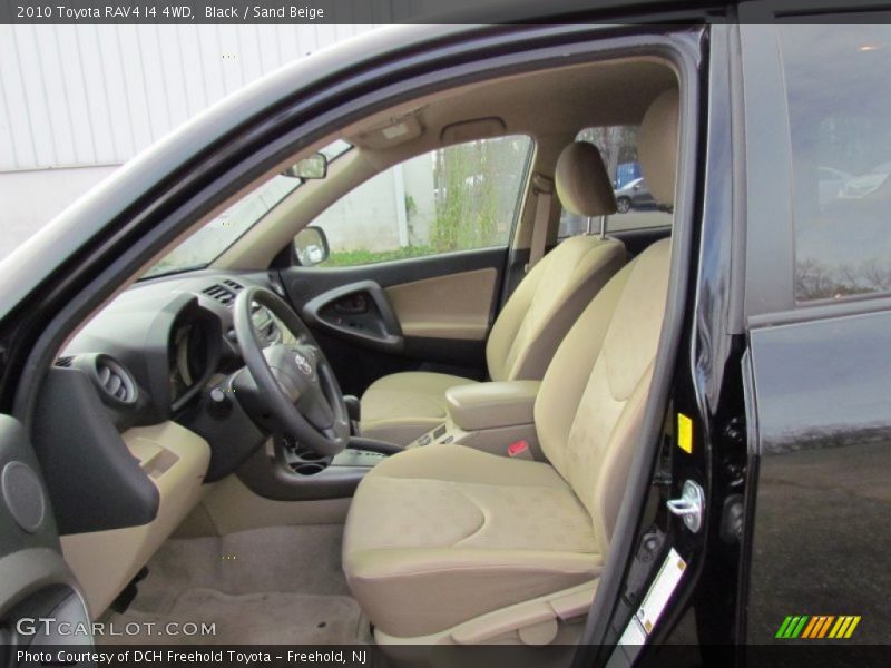 Black / Sand Beige 2010 Toyota RAV4 I4 4WD