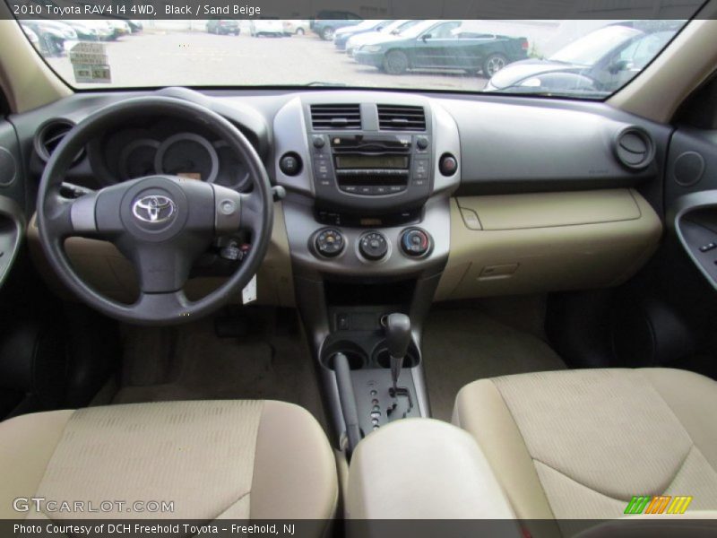 Black / Sand Beige 2010 Toyota RAV4 I4 4WD