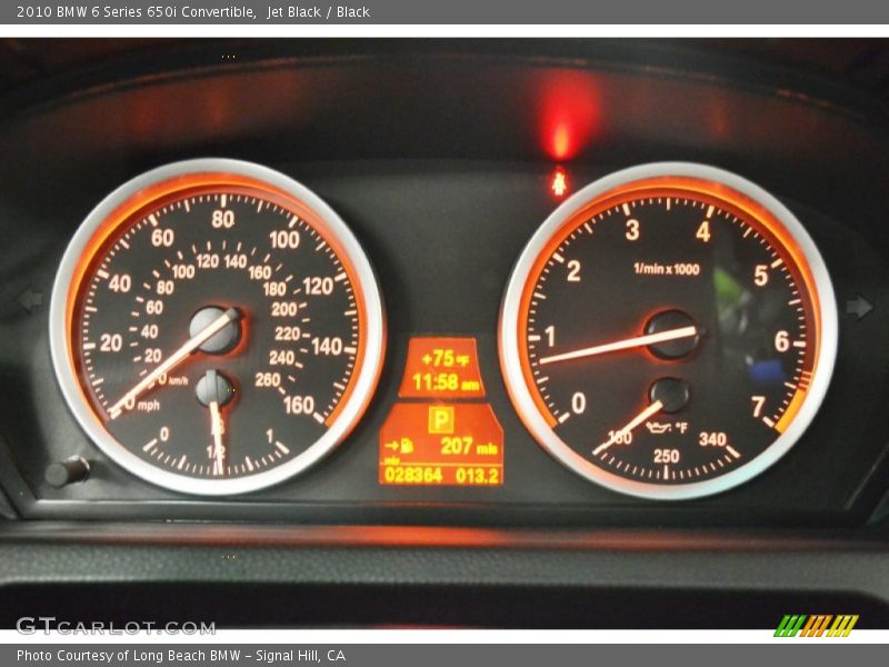  2010 6 Series 650i Convertible 650i Convertible Gauges