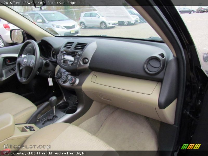 Black / Sand Beige 2010 Toyota RAV4 I4 4WD