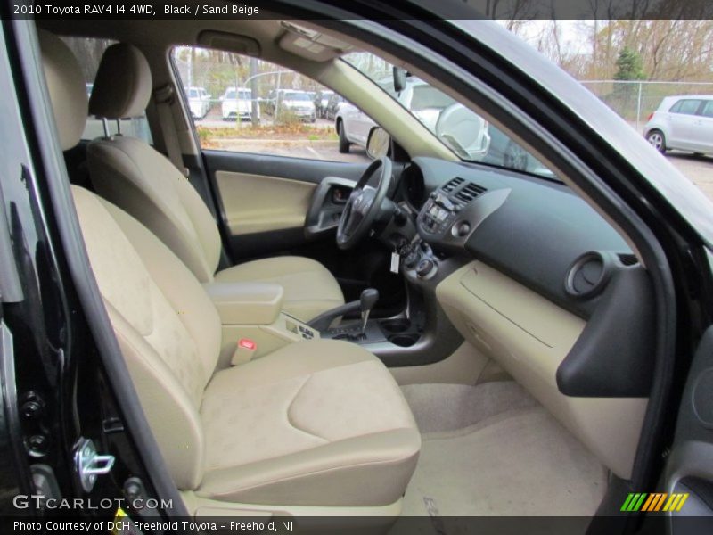 Black / Sand Beige 2010 Toyota RAV4 I4 4WD