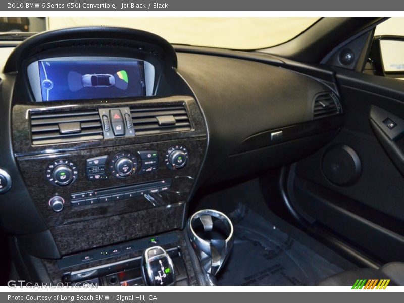 Jet Black / Black 2010 BMW 6 Series 650i Convertible