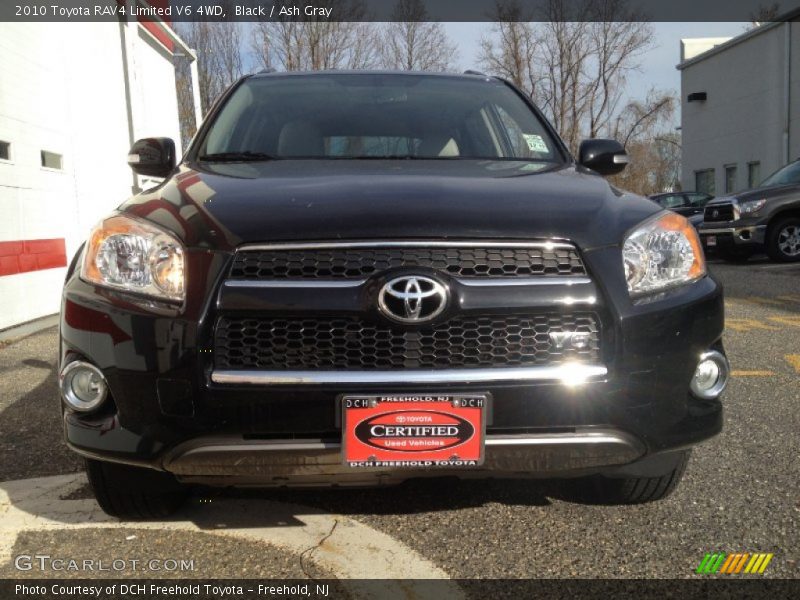 Black / Ash Gray 2010 Toyota RAV4 Limited V6 4WD