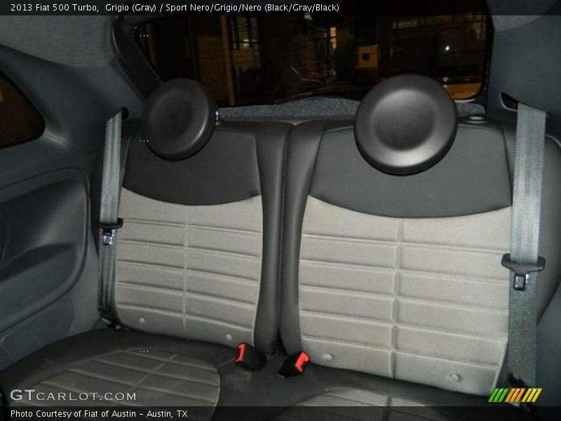 Rear Seat of 2013 500 Turbo