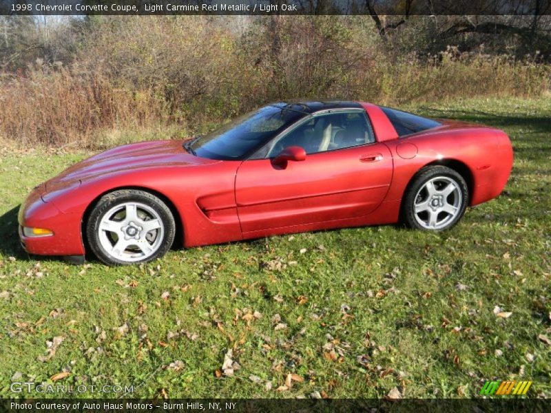  1998 Corvette Coupe Light Carmine Red Metallic