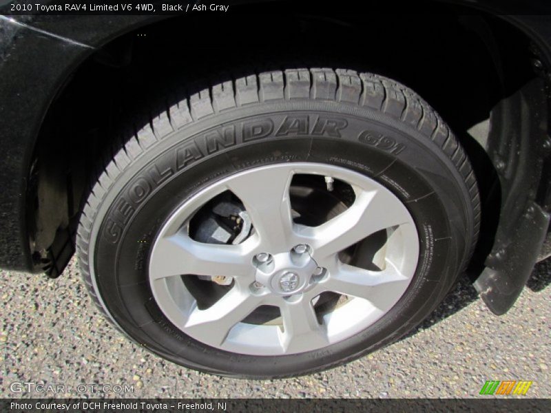 Black / Ash Gray 2010 Toyota RAV4 Limited V6 4WD