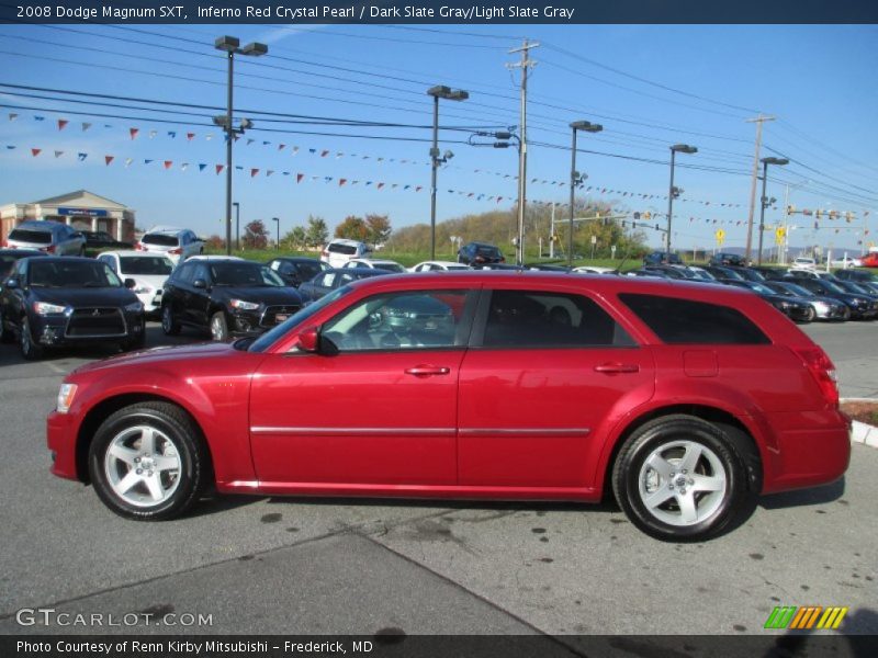 Inferno Red Crystal Pearl / Dark Slate Gray/Light Slate Gray 2008 Dodge Magnum SXT