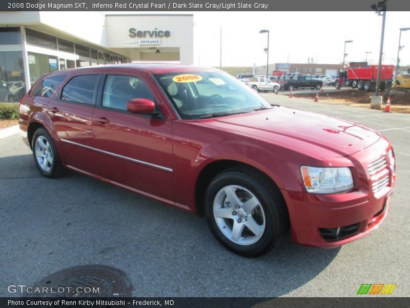 Inferno Red Crystal Pearl / Dark Slate Gray/Light Slate Gray 2008 Dodge Magnum SXT