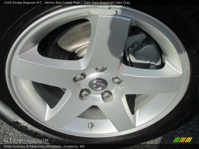Inferno Red Crystal Pearl / Dark Slate Gray/Light Slate Gray 2008 Dodge Magnum SXT