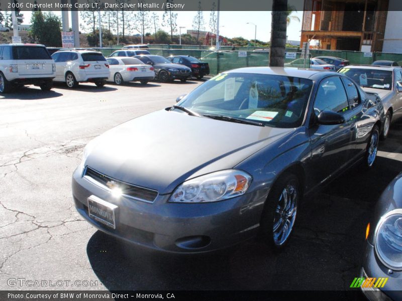 Dark Silver Metallic / Ebony 2006 Chevrolet Monte Carlo LT