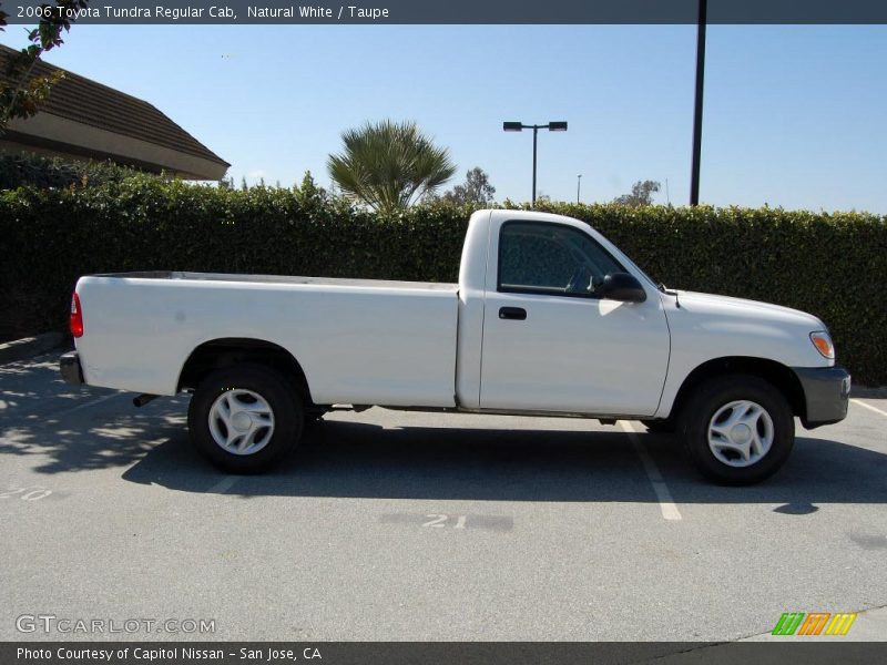 Natural White / Taupe 2006 Toyota Tundra Regular Cab