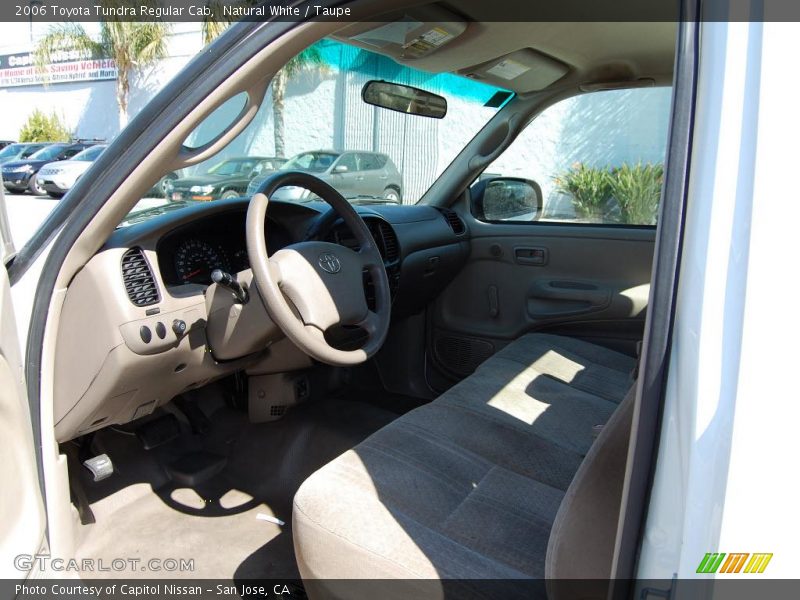 Natural White / Taupe 2006 Toyota Tundra Regular Cab