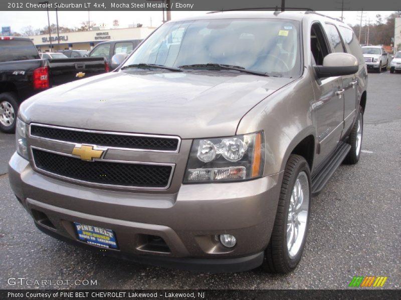 Mocha Steel Metallic / Ebony 2012 Chevrolet Suburban LT 4x4
