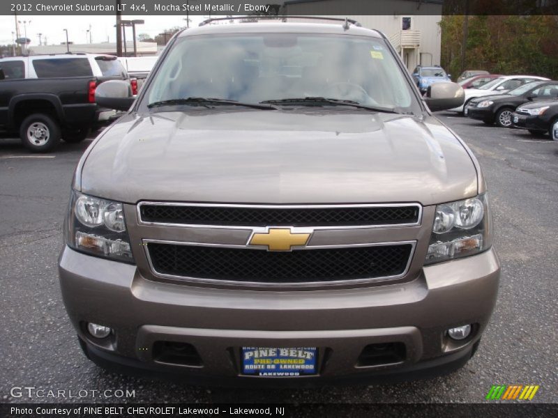 Mocha Steel Metallic / Ebony 2012 Chevrolet Suburban LT 4x4