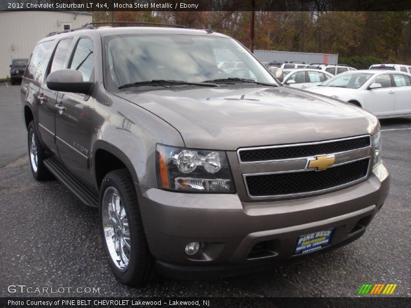 Mocha Steel Metallic / Ebony 2012 Chevrolet Suburban LT 4x4