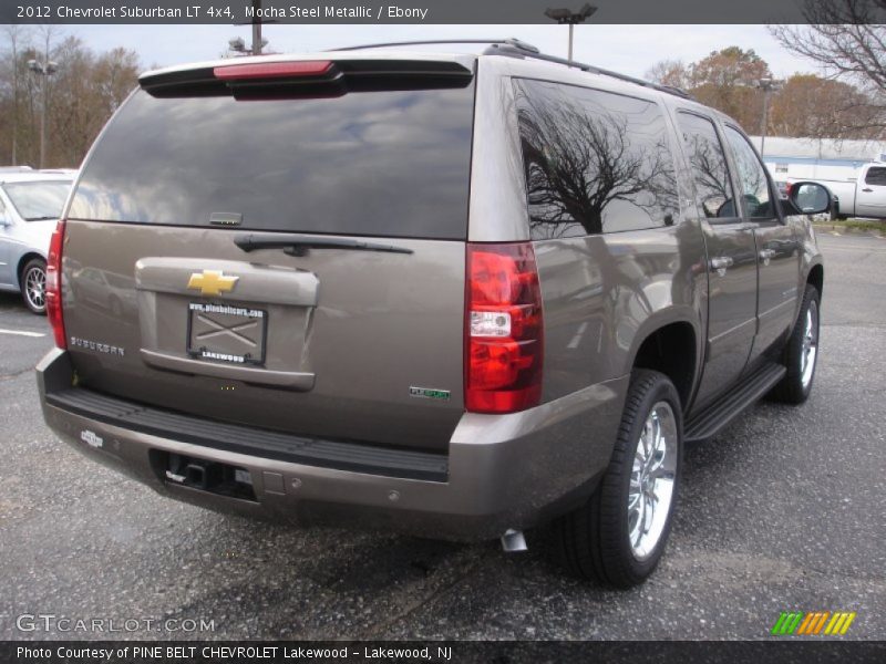 Mocha Steel Metallic / Ebony 2012 Chevrolet Suburban LT 4x4