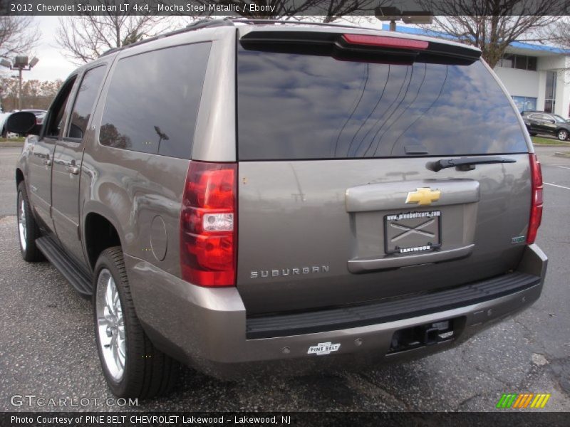 Mocha Steel Metallic / Ebony 2012 Chevrolet Suburban LT 4x4