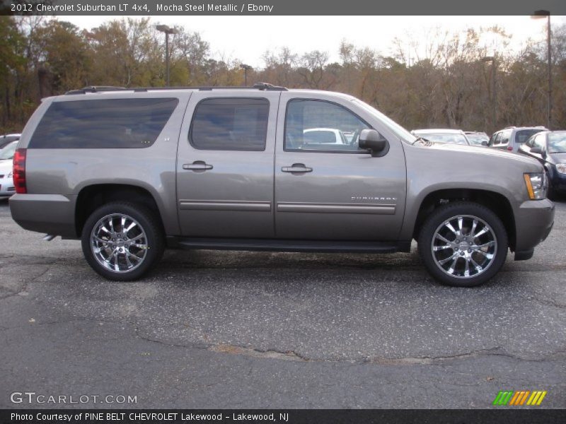 Mocha Steel Metallic / Ebony 2012 Chevrolet Suburban LT 4x4