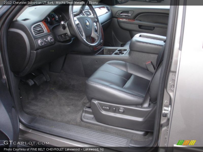 Mocha Steel Metallic / Ebony 2012 Chevrolet Suburban LT 4x4