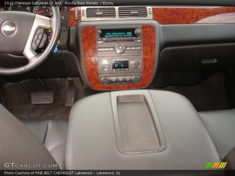 Mocha Steel Metallic / Ebony 2012 Chevrolet Suburban LT 4x4
