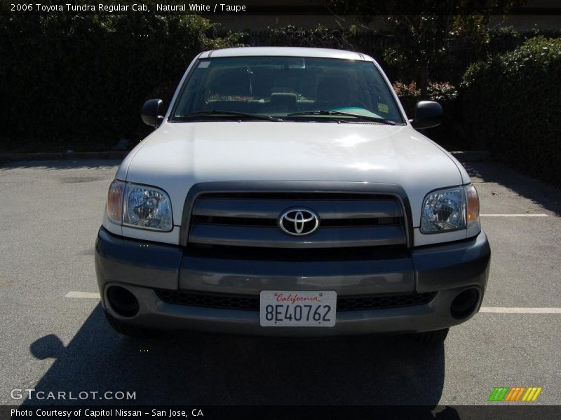 Natural White / Taupe 2006 Toyota Tundra Regular Cab