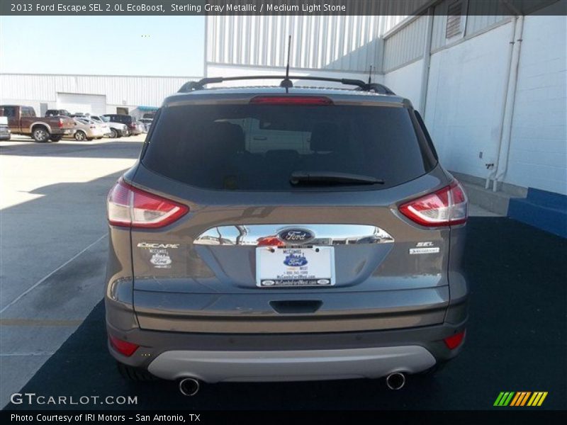 Sterling Gray Metallic / Medium Light Stone 2013 Ford Escape SEL 2.0L EcoBoost