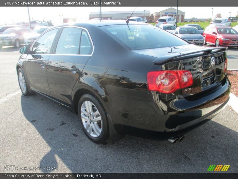 Black / Anthracite 2007 Volkswagen Jetta Wolfsburg Edition Sedan