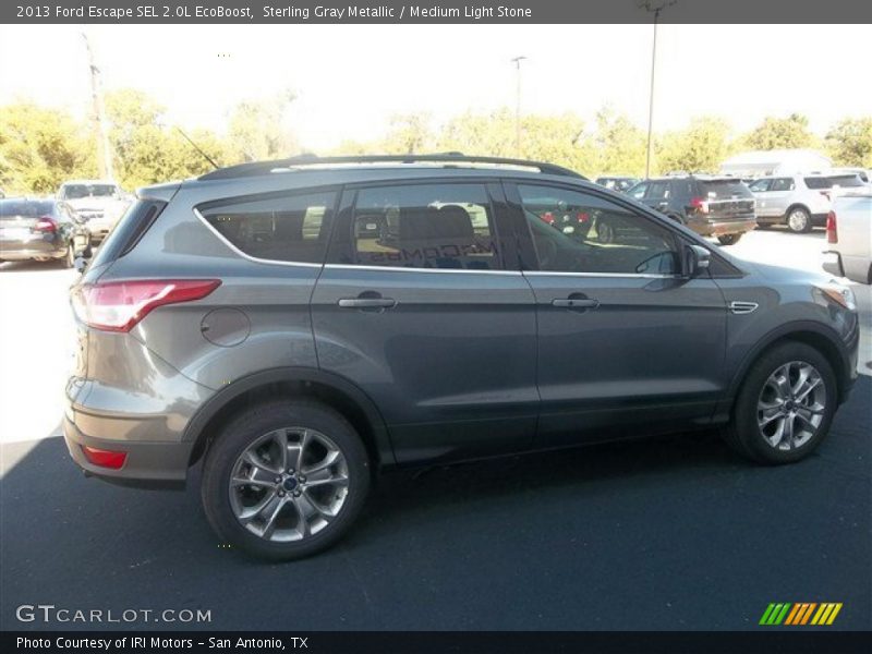 Sterling Gray Metallic / Medium Light Stone 2013 Ford Escape SEL 2.0L EcoBoost