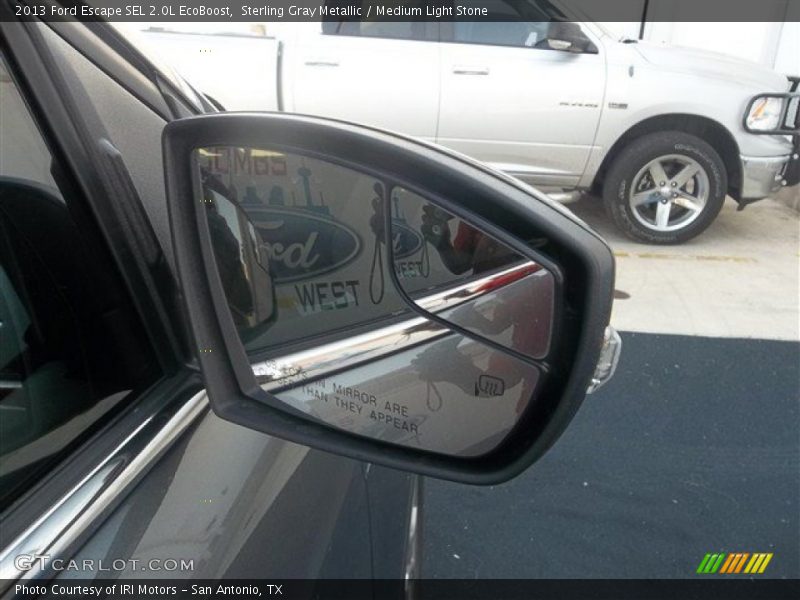 Sterling Gray Metallic / Medium Light Stone 2013 Ford Escape SEL 2.0L EcoBoost
